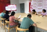 图书馆分工会组织学习《中华人民共和国工会法》